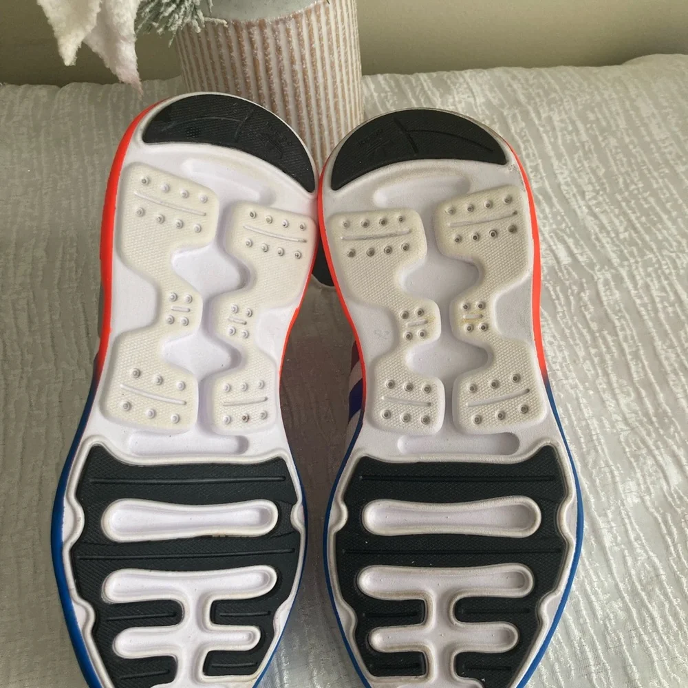 Adidas ZX 2K Boost White Red Blue Sneakers